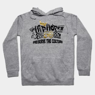 50 years of hip hop music lovers Hoodie